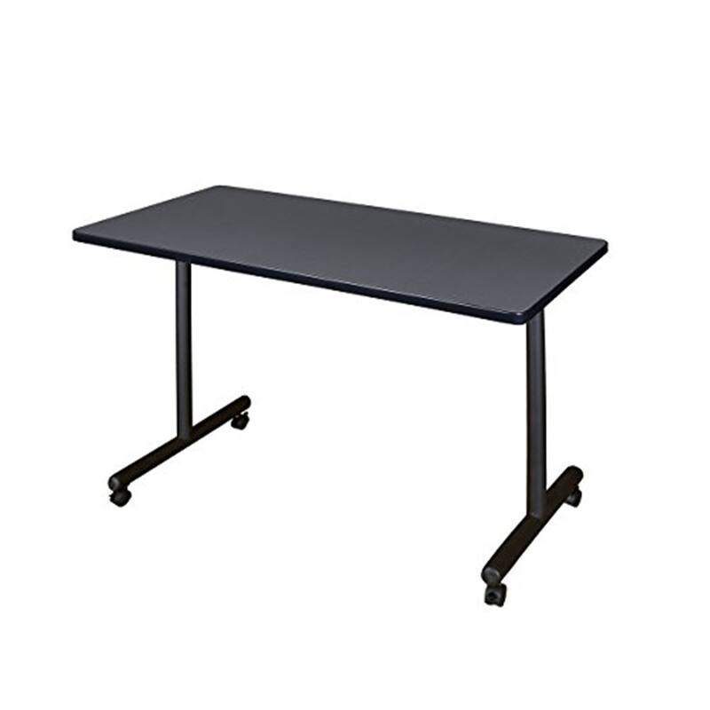 48" x 24" Mobile Training Table- Grey