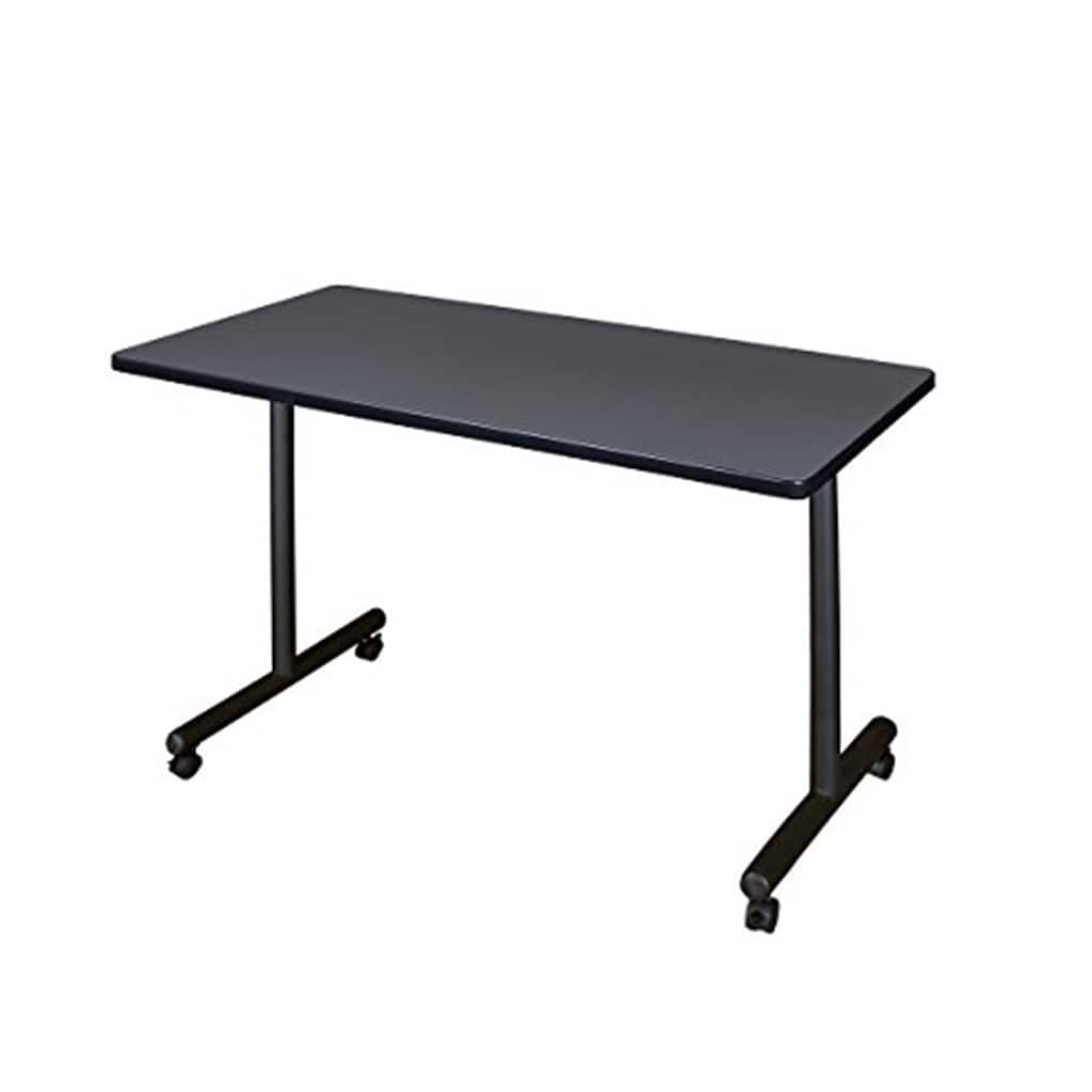 48" x 24" Mobile Training Table- Grey