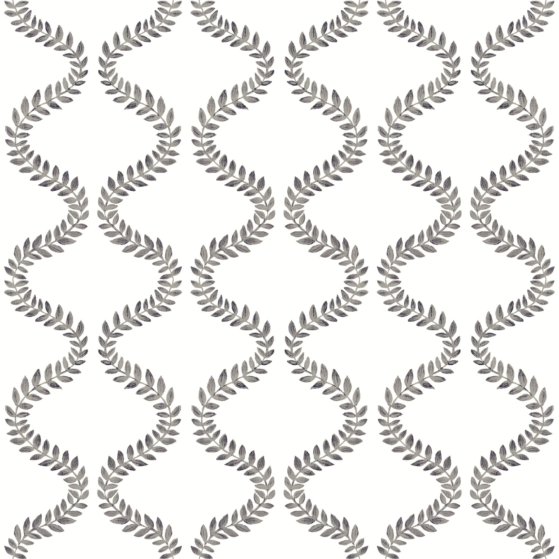 Florentine Soft Black Vine Trellis Peel and Stick Wallpaper