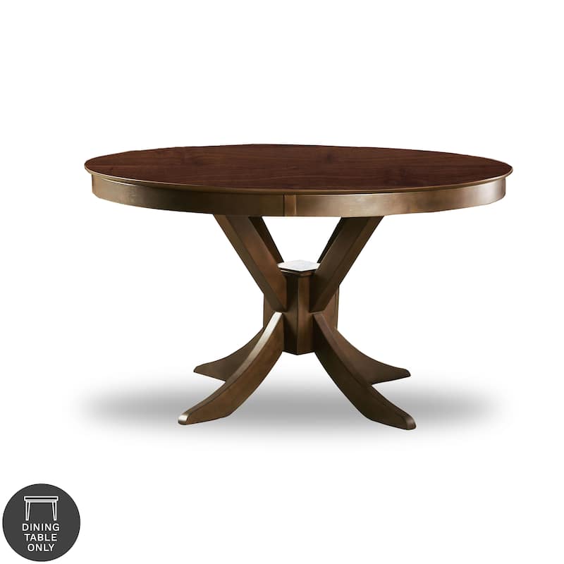 Furniture of America Oskam I Traditional Walnut 53-inch Dining Table