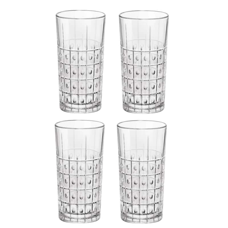 Bormioli Rocco Set of 4 Este Ounce Cooler Glasses
