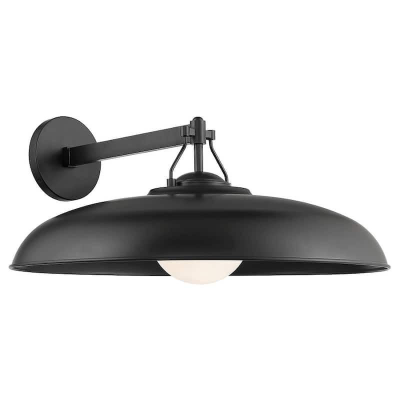 The Great Outdoors 73322 Cameo Shores 20" Wide Outdoor Wall Sconce - Coal