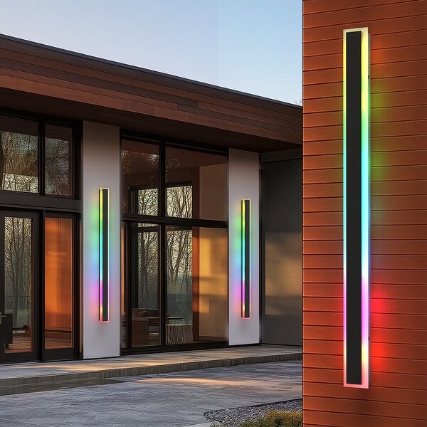 Remote control exterior lights discount