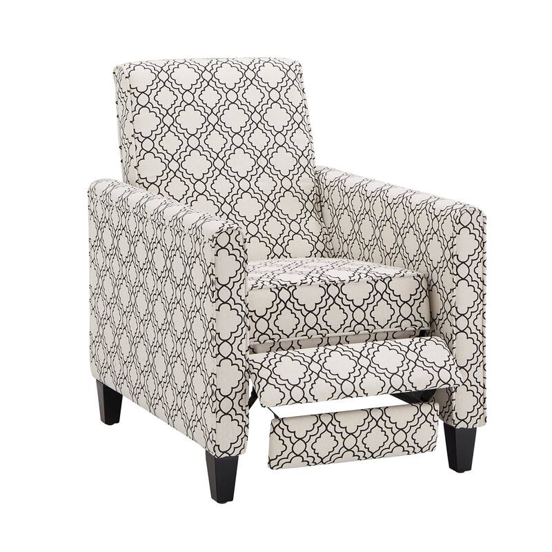 Tabitha Fabric Push Back Recliner by iNSPIRE Q Modern