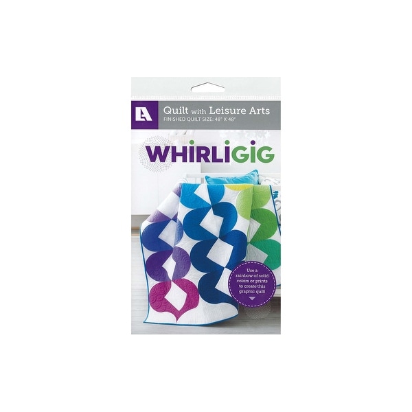 Leisure Arts Whirligig Quilt Ptrn. Opens flyout.