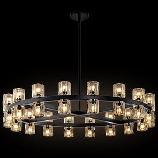 KAYLA Modern Chandelier with K9 Crystal