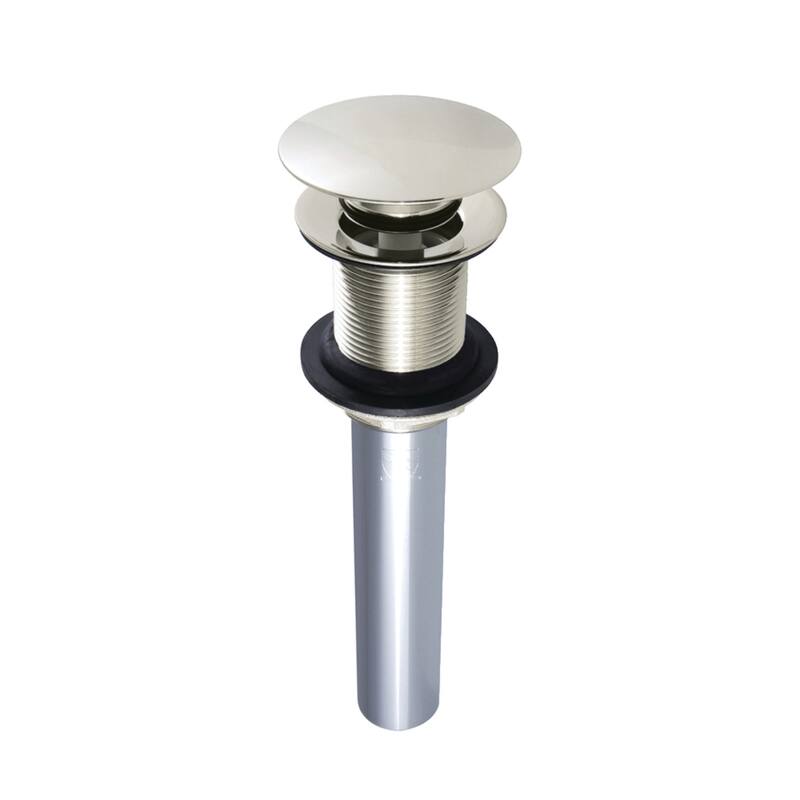 Trimscape Push Pop-Up Drain without Overflow - Polished Nickel