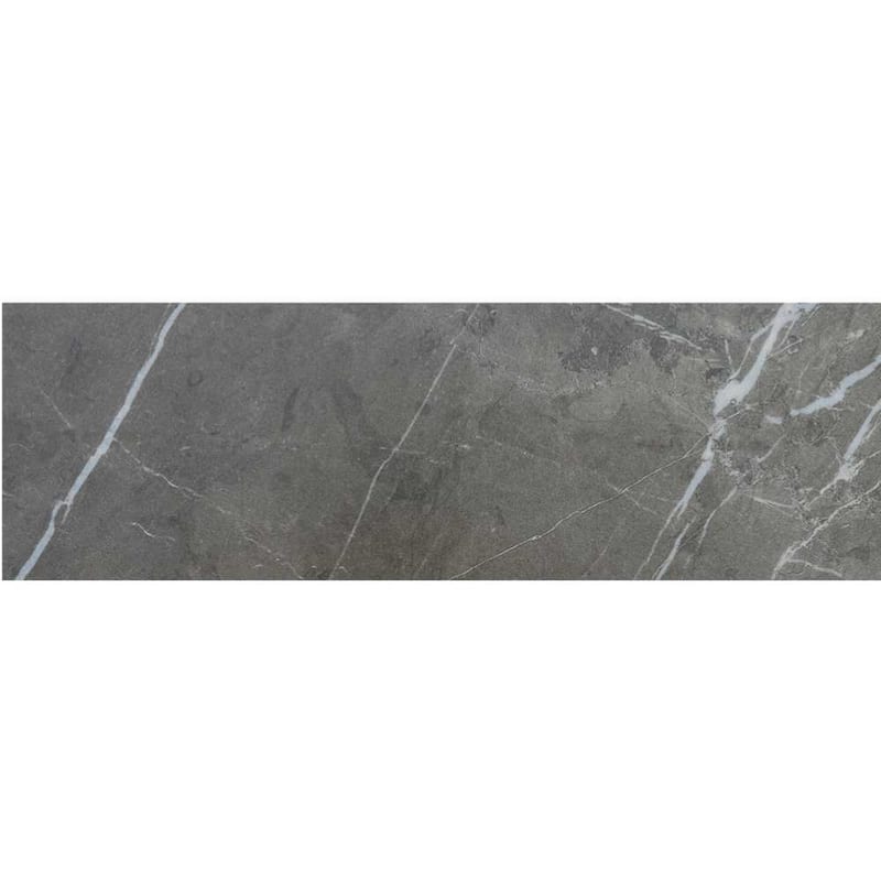 Penthouse 4x12 Polished Marble Look Porcelain Subway Tile - Floor, Wall
