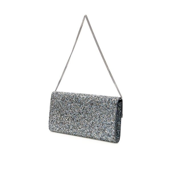 silver jimmy choo bag