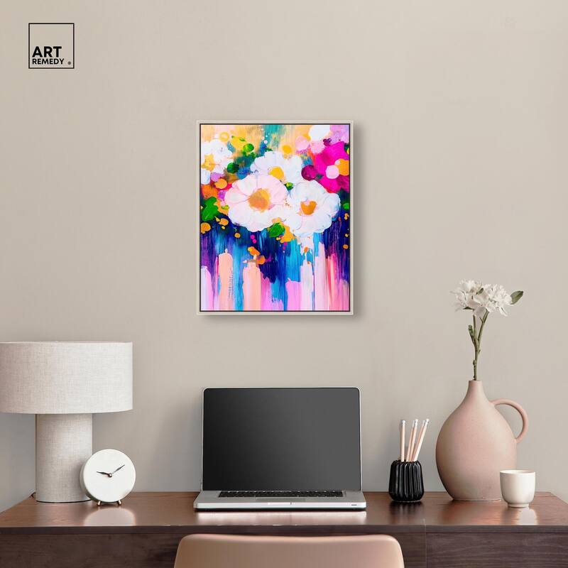 Contrast of Purity II Canvas by Art Remedy