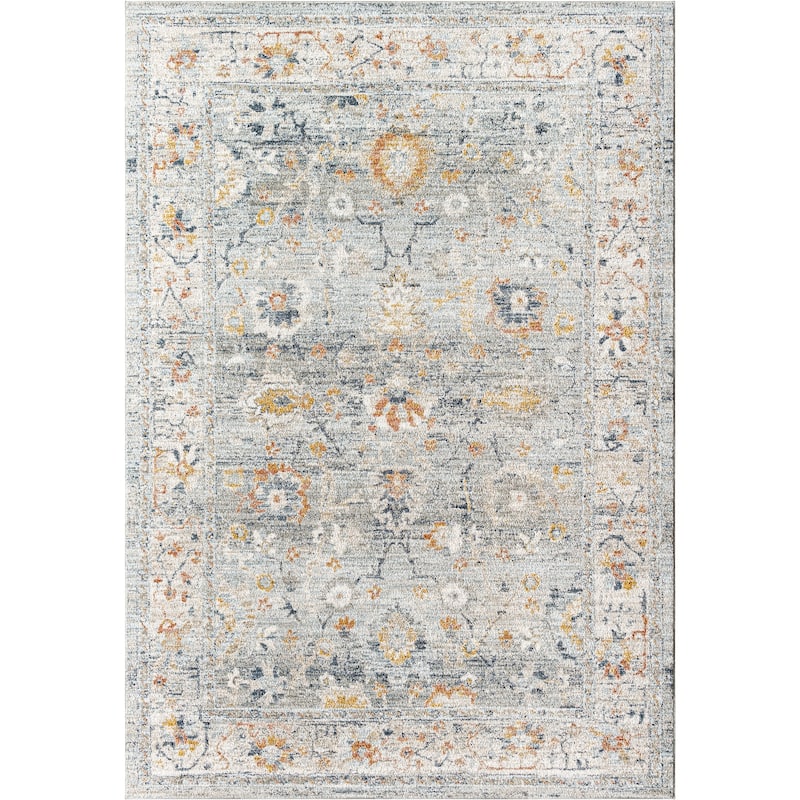 Livabliss Transitional Beckham Medallion Area Rug