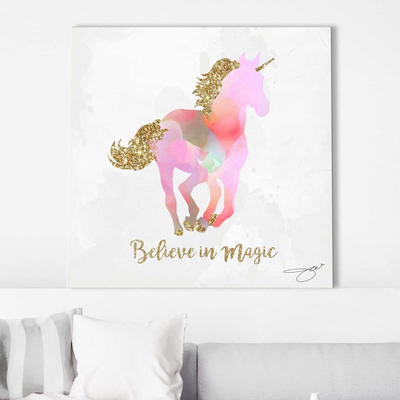 "Unicorn Magic" by Jodi Print on Canvas