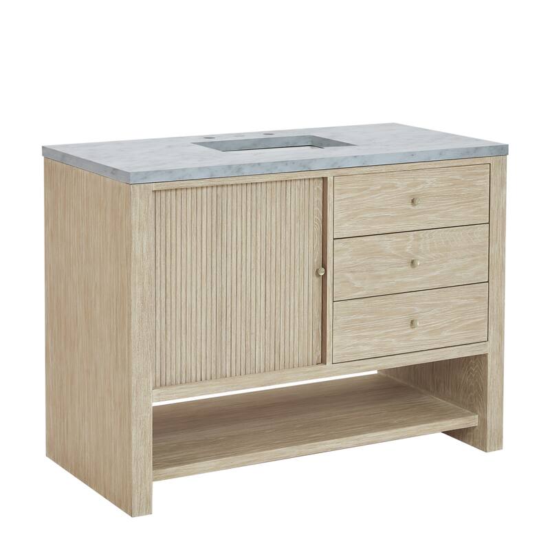 James Martin Vanities D404-V48-3CAR Marigot 48" Single Basin Wood