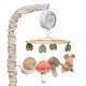 preview thumbnail 1 of 5, Lambs & Ivy Mushroom Meadow Musical Baby Crib Mobile Soother Toy