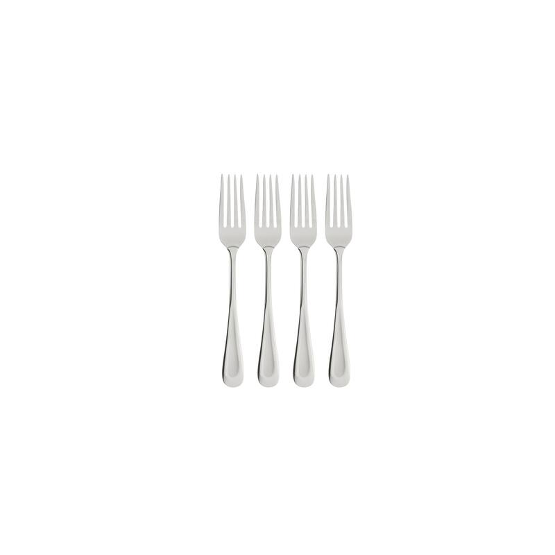 Oneida Satin Sand Dune Everyday Flatware Dinner Forks, Set Of 4