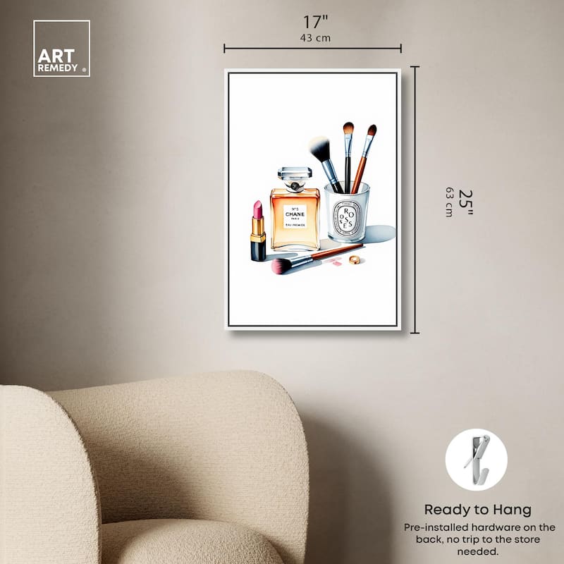 Bottle Beauty Canvas by Art Remedy