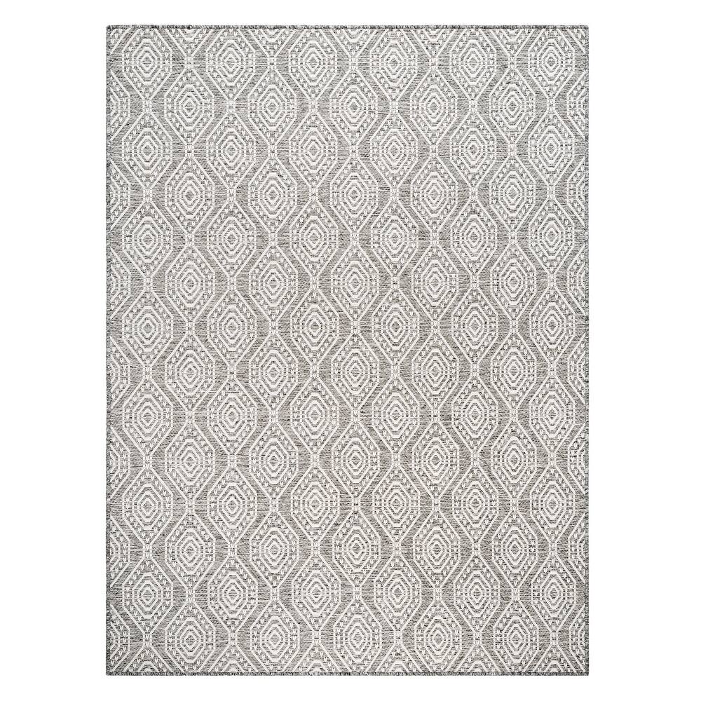 NICOLE MILLER NEW YORK Corin Distressed Outdoor Area Rug