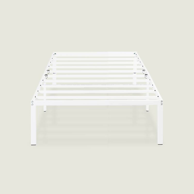 Metal 14-inch Platform Bed Frame By Crown Comfort