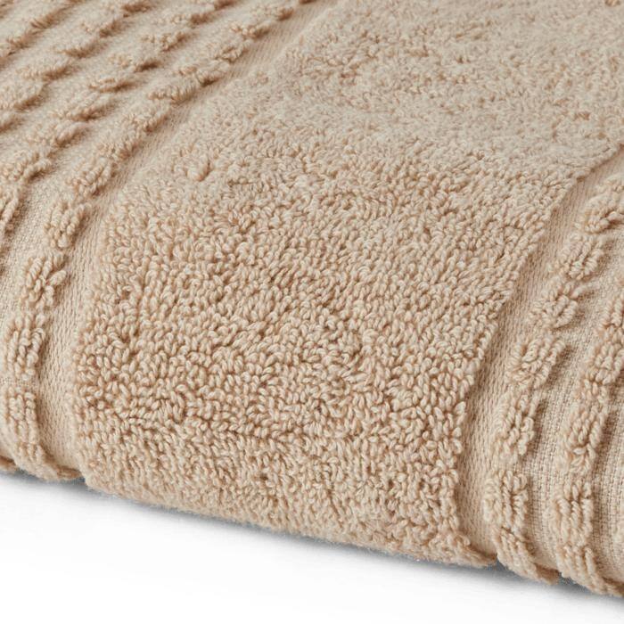 JUNA Check Towels, Sand