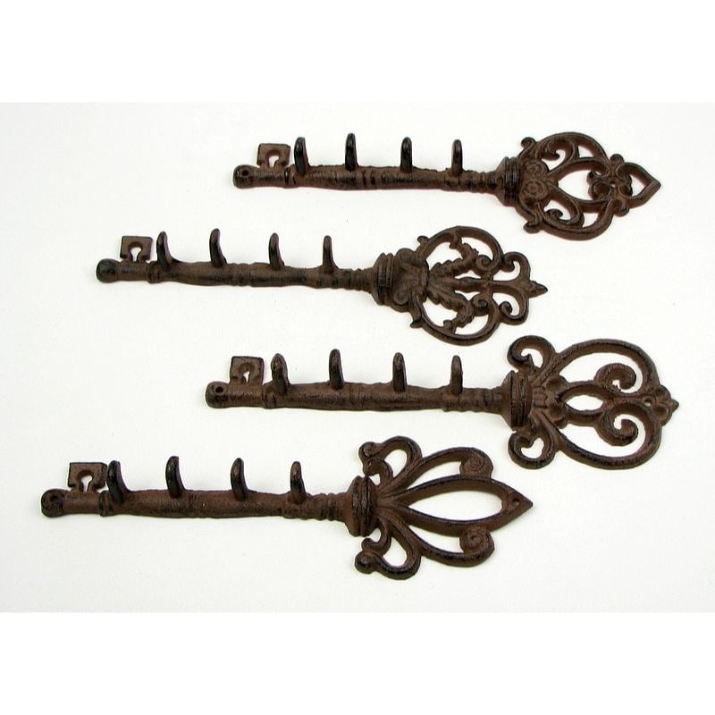 Cast iron deals key hooks