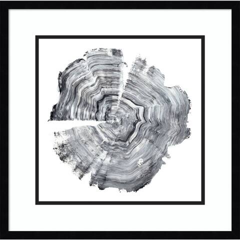 Framed Art Print 'Tree Ring Abstract IV' by Ethan Harper 23 x 23-inch