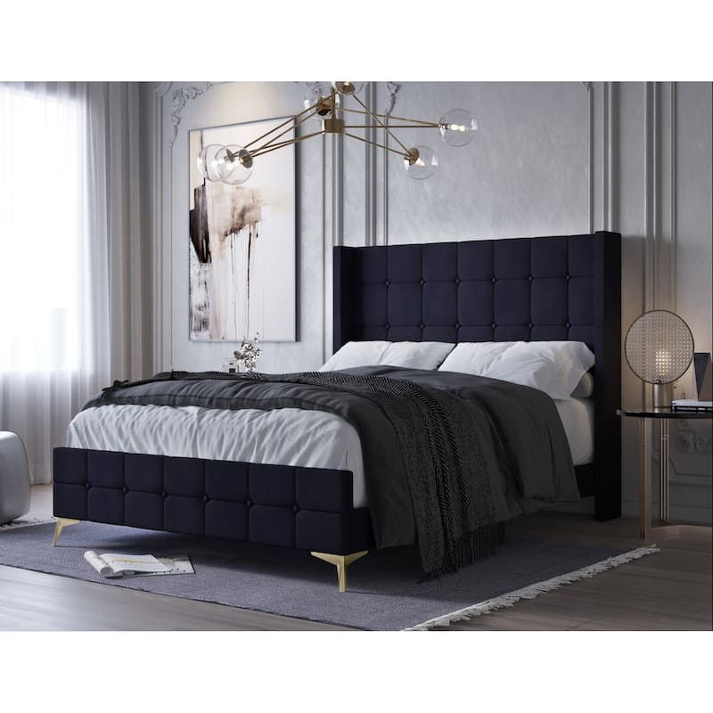 Gisella Upholstered Panel Bed
