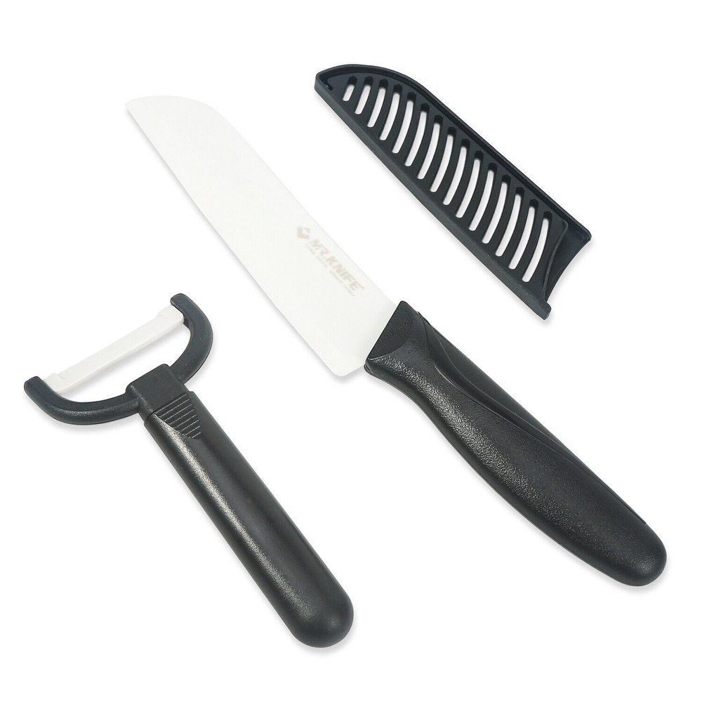 Cheer Collection Culinary Knife Sharpener, Professional 3-Stage Manual  Knife Sharpening with Safety Glove - On Sale - Bed Bath & Beyond - 30117001
