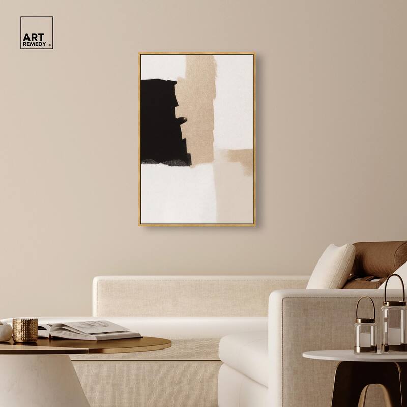 Earth and Ink IV Canvas by Art Remedy