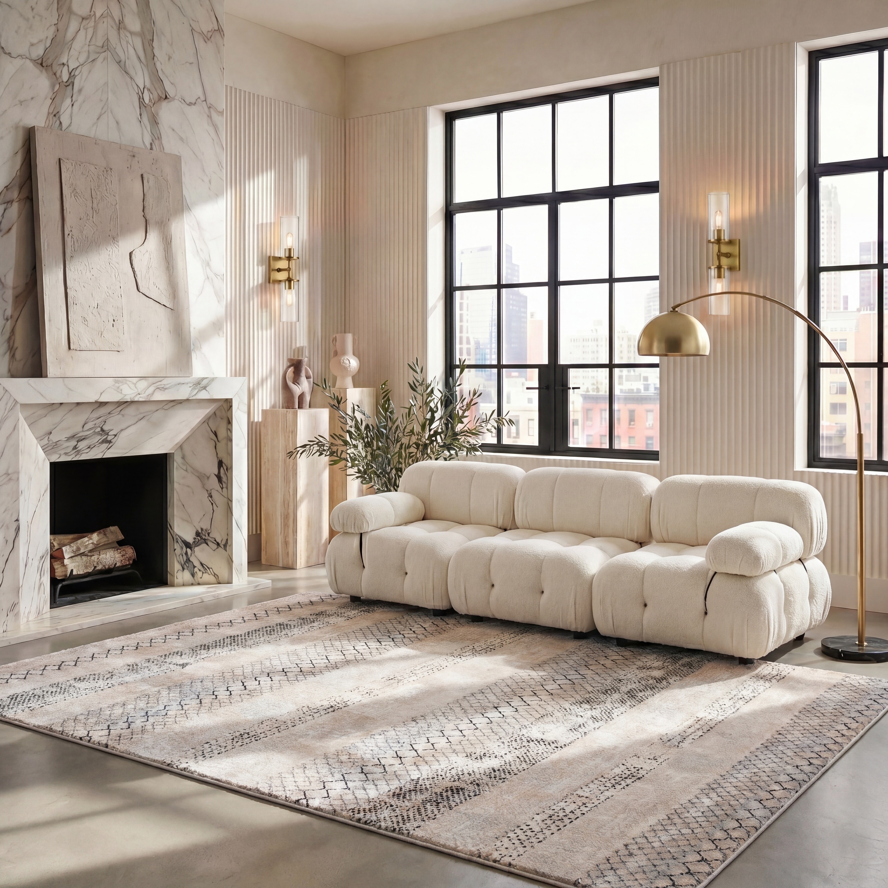 SAFAVIEH Amelia Dhian Modern Moroccan Distressed Rug
