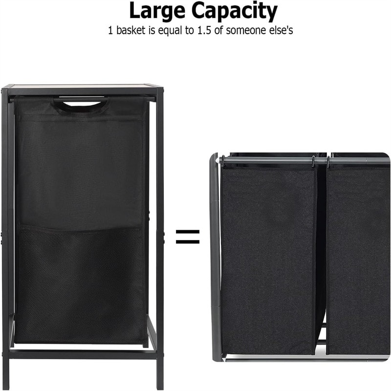 0L Large Laundry Hamper Basket with Pull Out