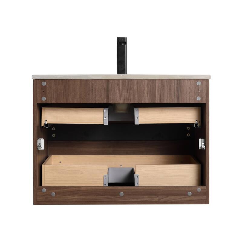 Blossom Annecy 30" Wall Mounted Bathroom Vanity with Sink