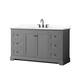 Option Dark Gray / Giotto Quartz Top / Matte Black