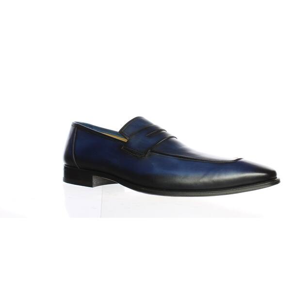 Shop Mezlan Mens Marcus Medium Blue Loafers Size 15 Overstock 29958290