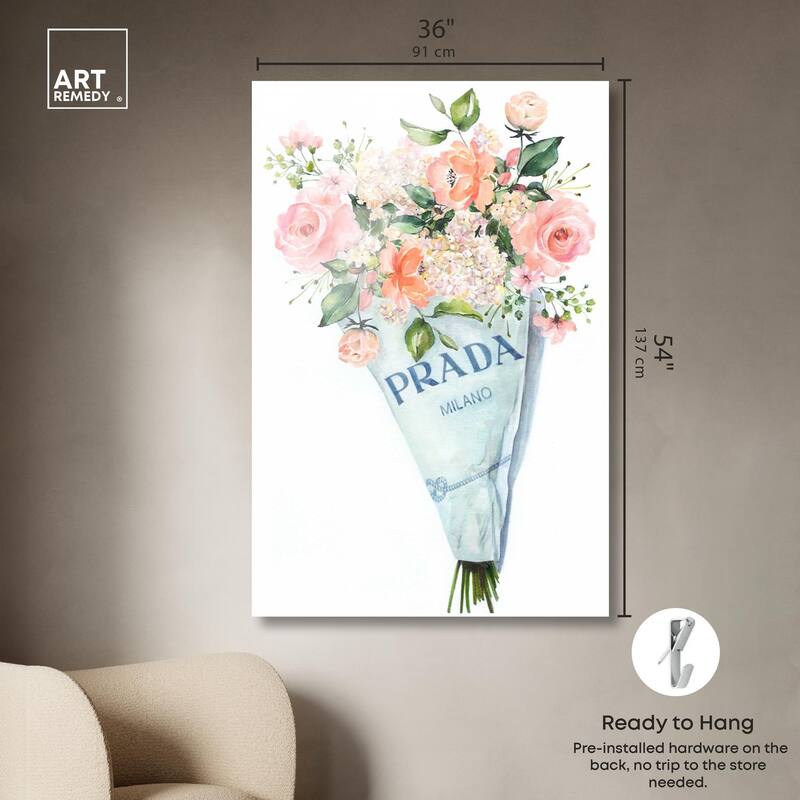 A World of Flowers Acrylic by Art Remedy, Ready to Hang