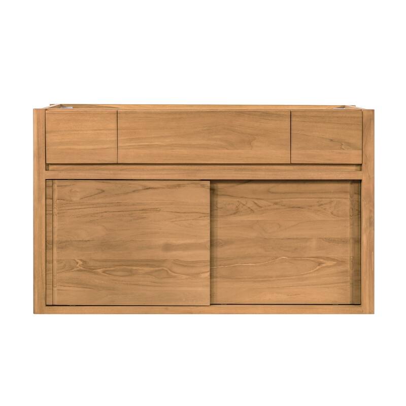 Avanity Colbie Bathroom Vanity Only in Natural Teak - 42" Single Sink