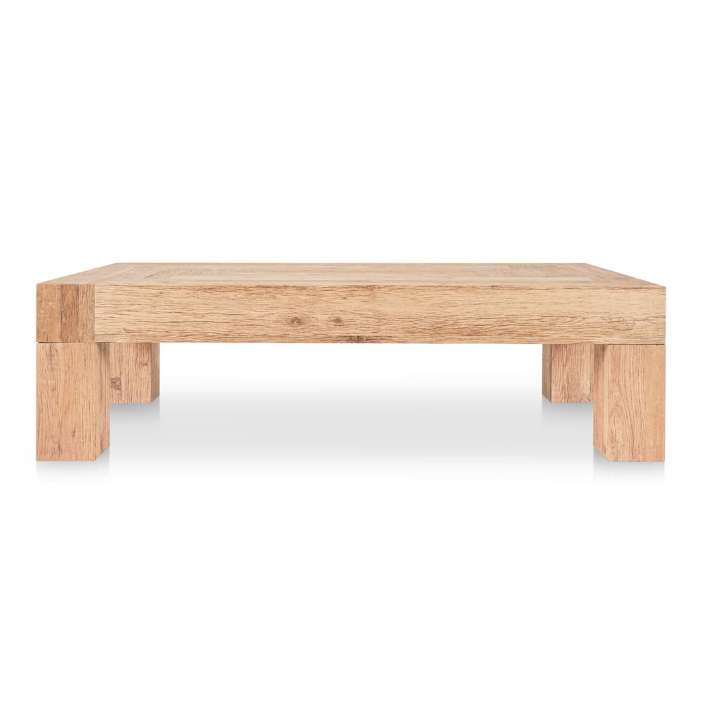 NADAAL STUDIOS Zephyrine, Rectangular Coffee Table - Aged Oak
