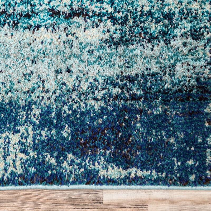 Contemporary Zhale Collection Area Rug