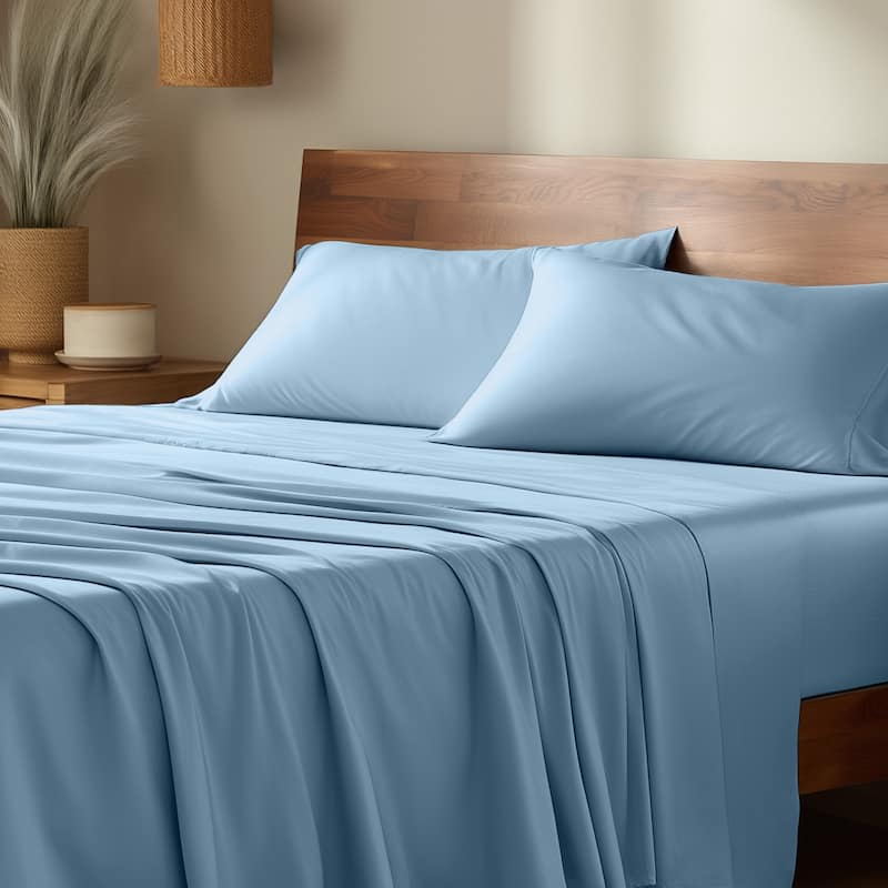 Bare Home Rayon from Bamboo Sheet Set - Deep Pocket - Breathable