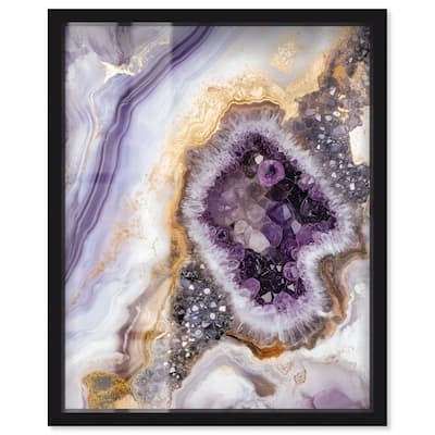 Amethystine Dream II Shadowbox by Art Remedy