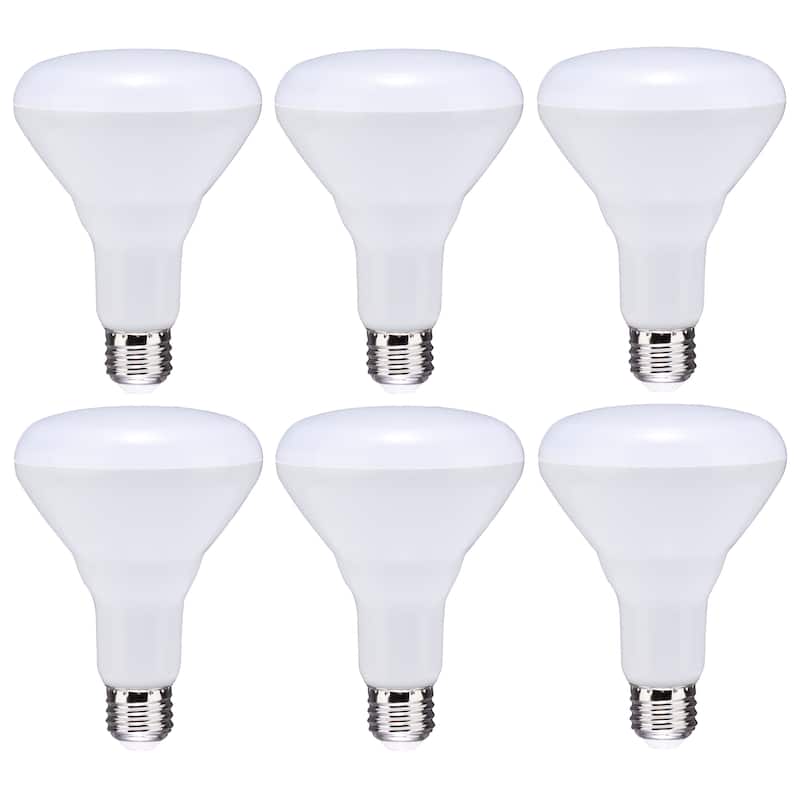 8.5 Watt BR30 LED 4000K 80 CRI Medium Base 120 Volts Dimmable 6-pack - Frost - Frost