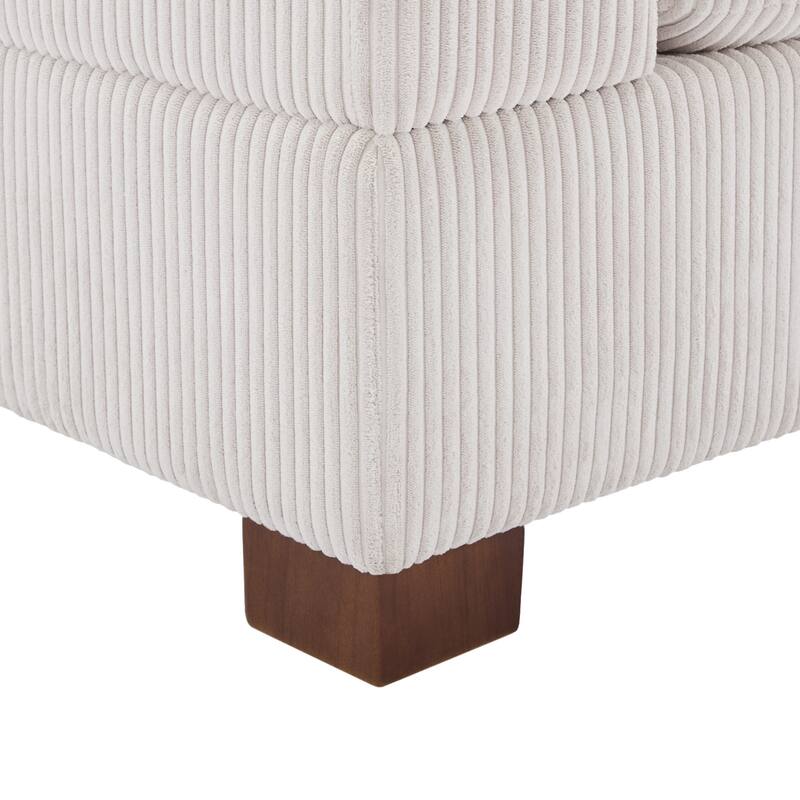 Corduroy Armchair Sofa Corner Chairs With Pillows