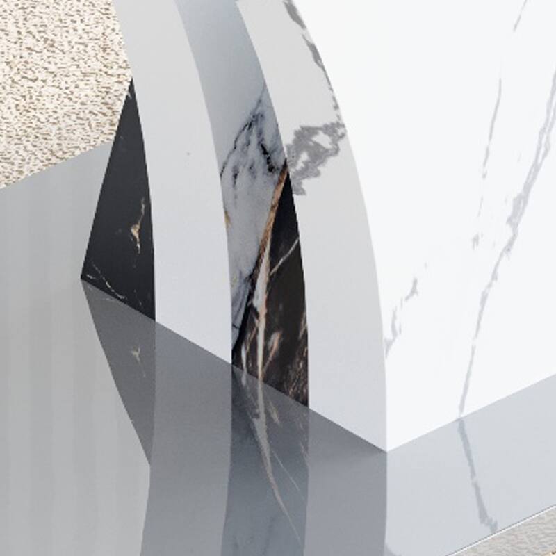 63-Inch Rectangular Dining Table Set with Tempered Glass Top and Chairs, Modern Kitchen & Living Room Dining Set for Apartments