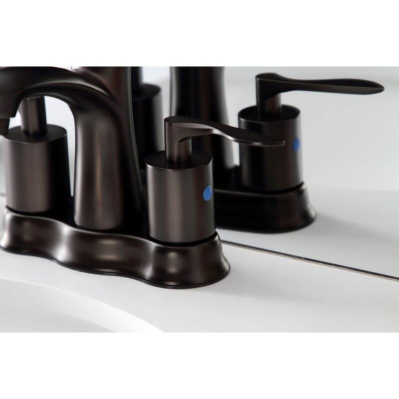 Kingston Brass Serena 1.2 GPM Centerset Bathroom Faucet with Pop-Up