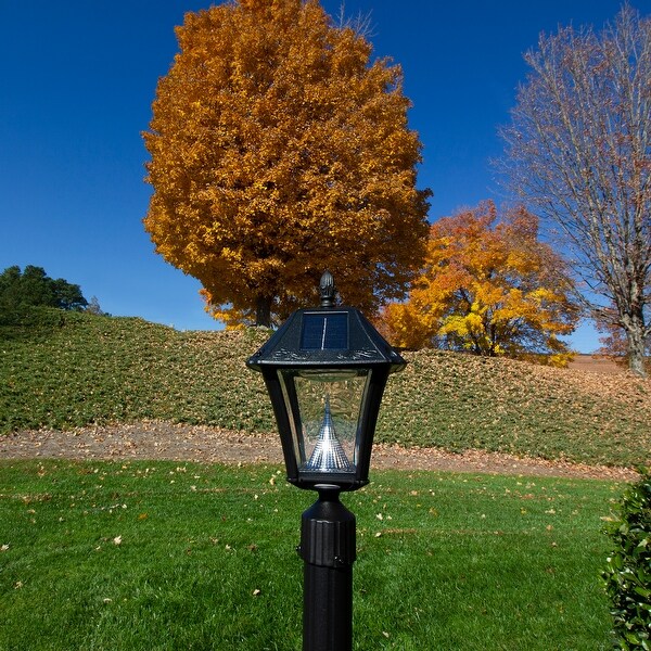 Baytown solar lamp post top