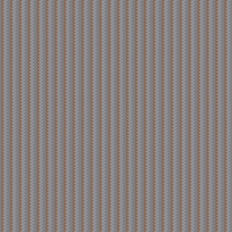Chevron Basket Weave Timeless Quilted Feel Jute Design Wallpaper