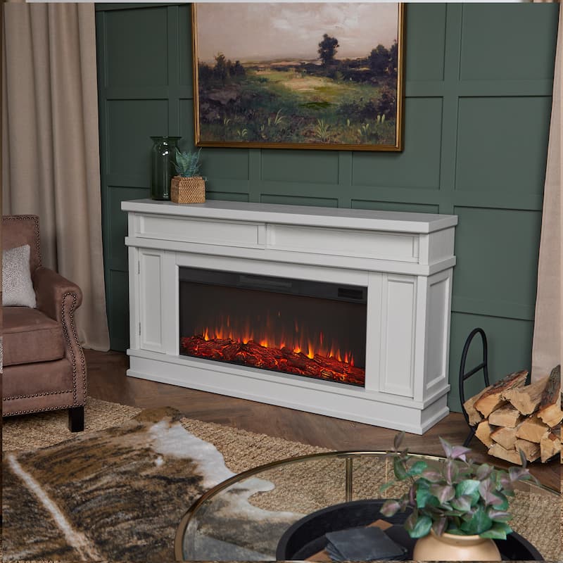 Torrey Landscape Electric Fireplace TV Stand by Real Flame