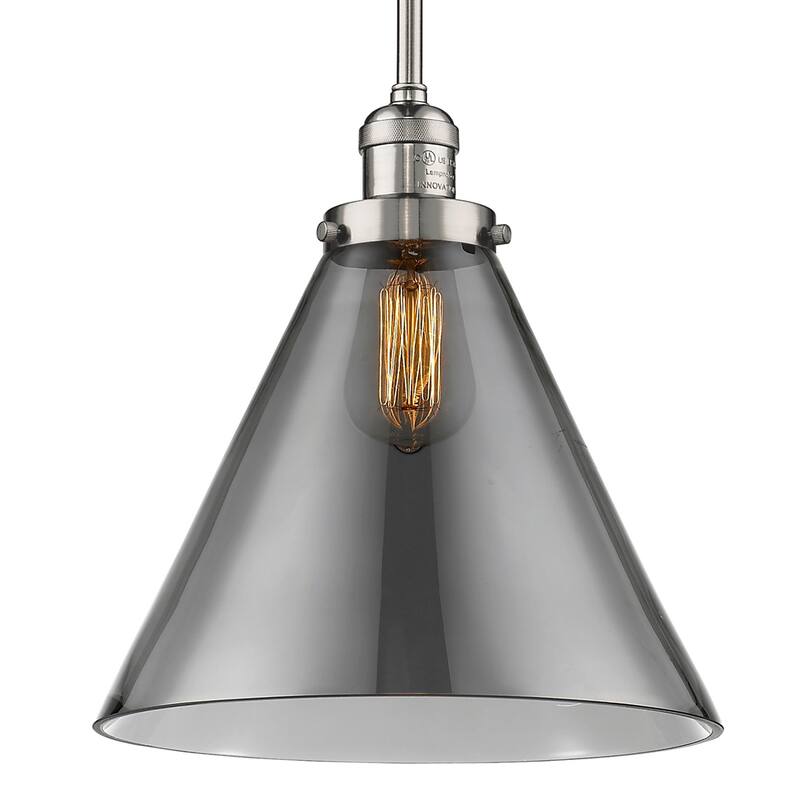Innovations Lighting Large Cone Single Light 8" Wide Mini Pendant with