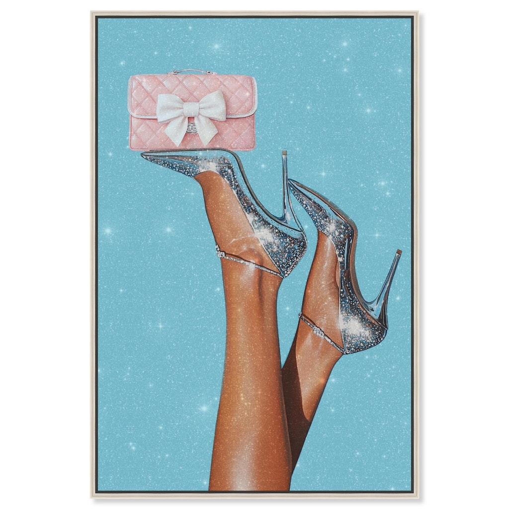 Clutch Purse on Display Canvas by Art Remedy
