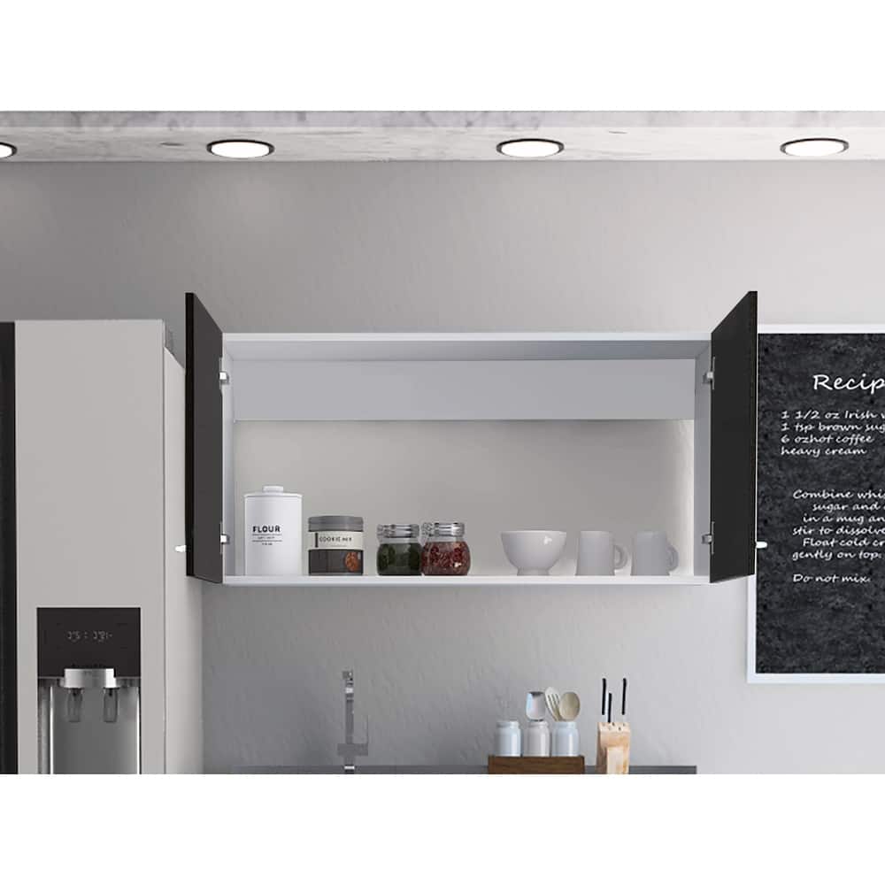 Wall Cabinet Toran With Two Shelves And Double Door