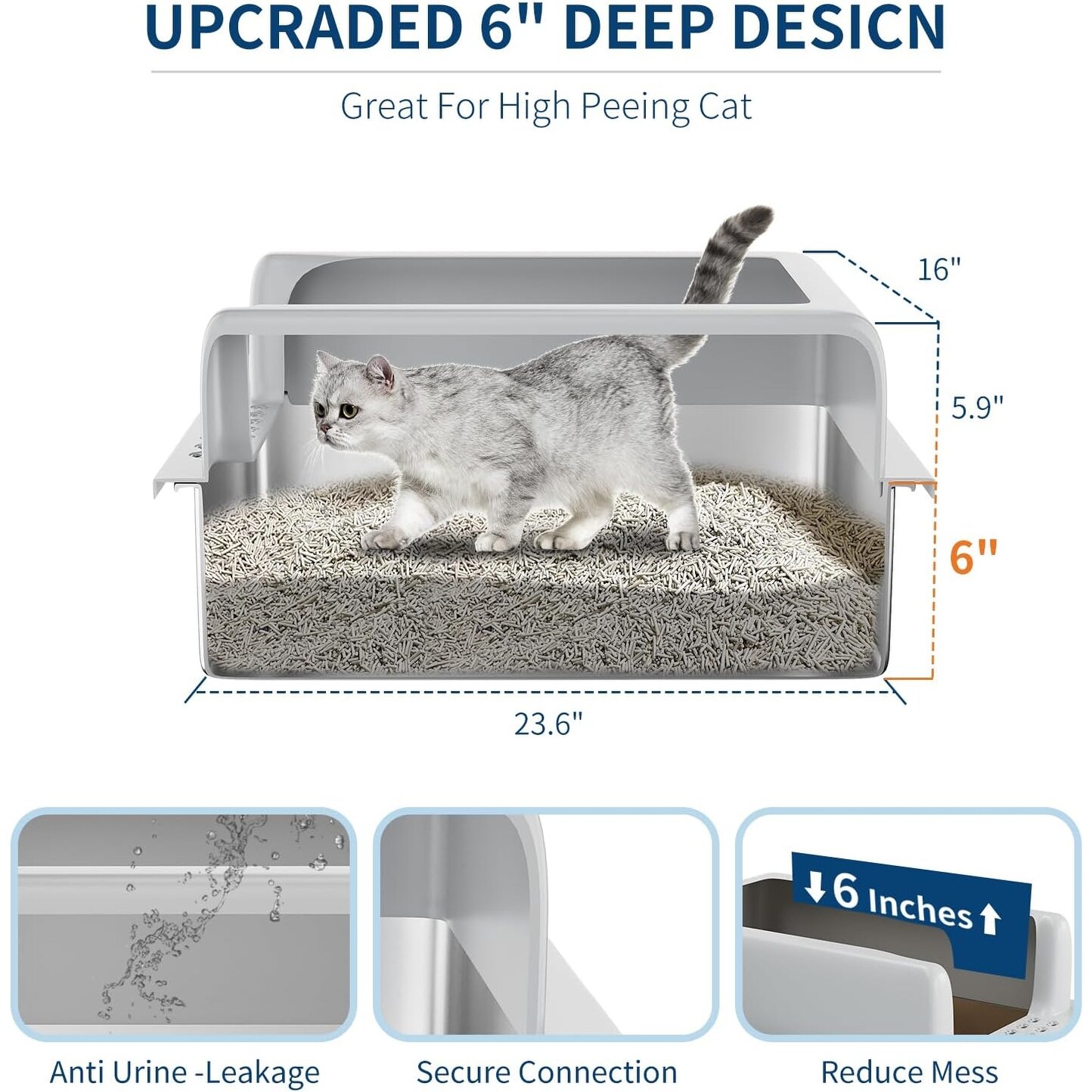 4 cat litter box PETKIT Crystal Litter Set
